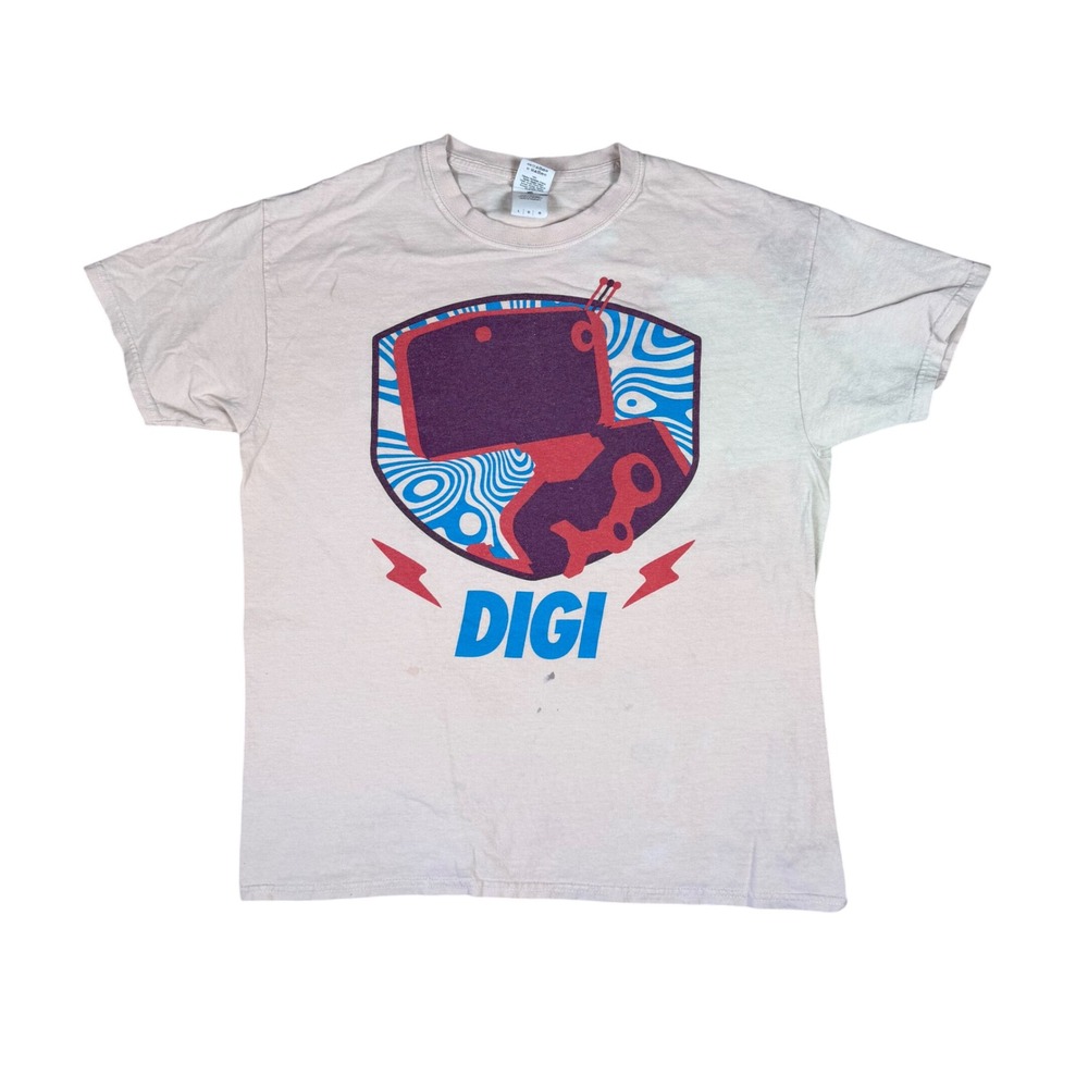 DigiFest 2015 Digi Tour T Shirt Large Graphic Concert Tour Tee
